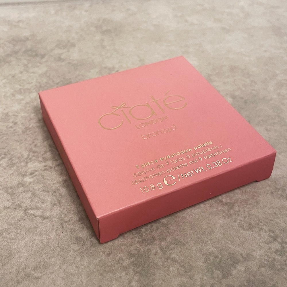 Ciate London 9-Piece Eyeshadow Palette (Bronzed)